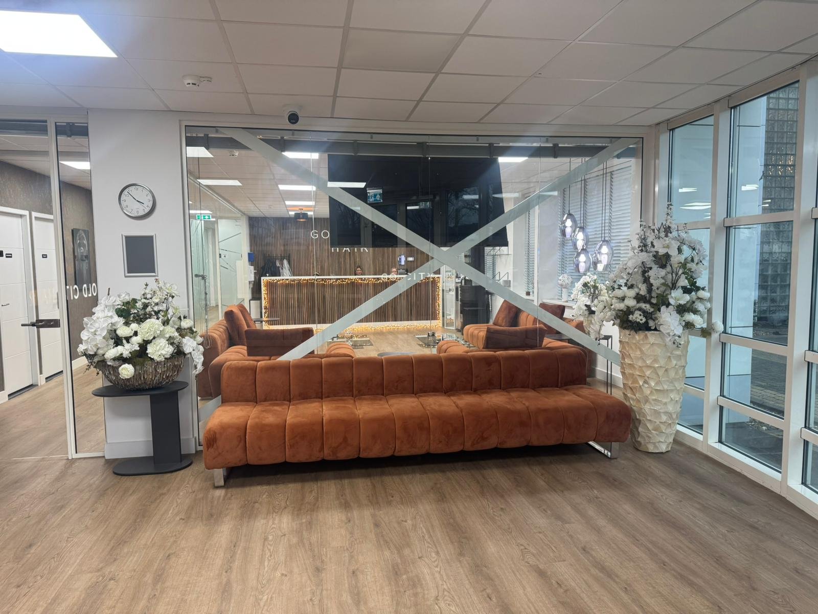 Gold City lobby and reception